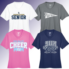 SV Cheer Ladies Tech Tee SV Cheer Ladies Tech Tee
